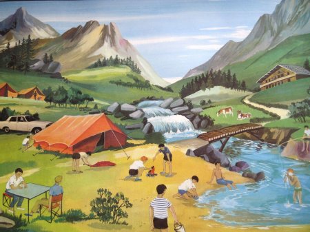 Фон палаточный лагерь