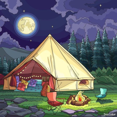 Палатка мультяшная