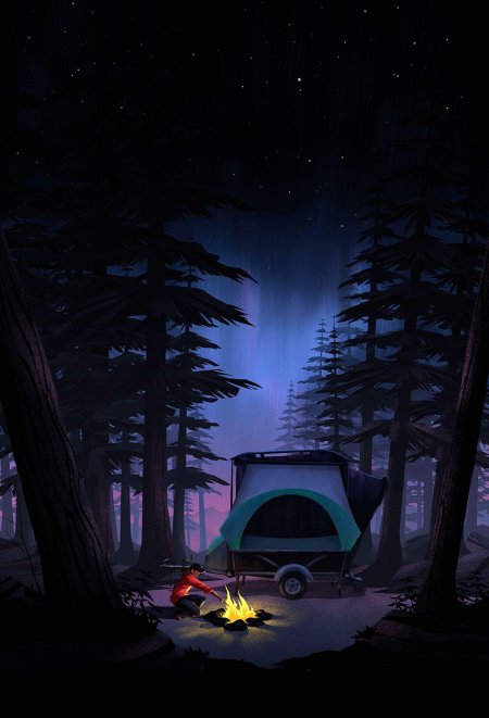 Кемпинг арт