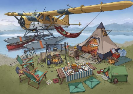 Кемпинг арт