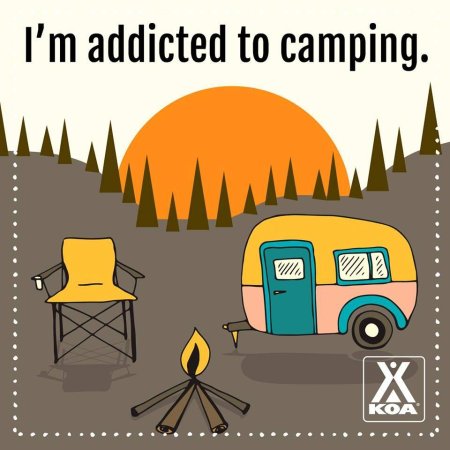 Кемпинг рисунок