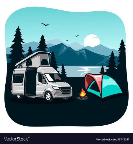 Кемпинг в горах