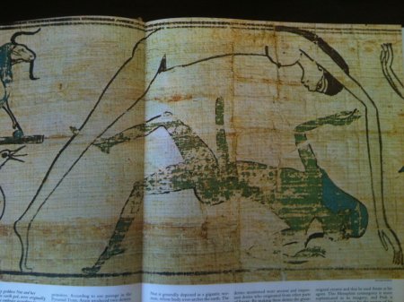 Богиня нут египет папирус