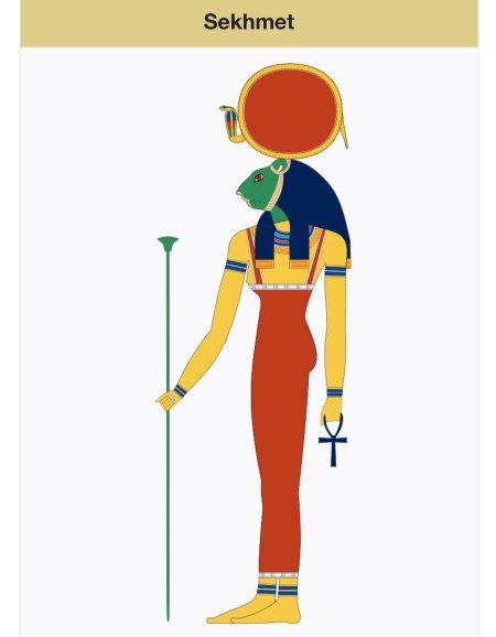 Сохмет богиня древнего египта