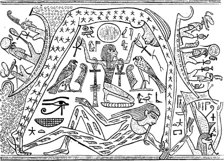 Представление о вселенной древних египтян