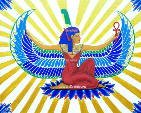 Маат богиня древнего египта