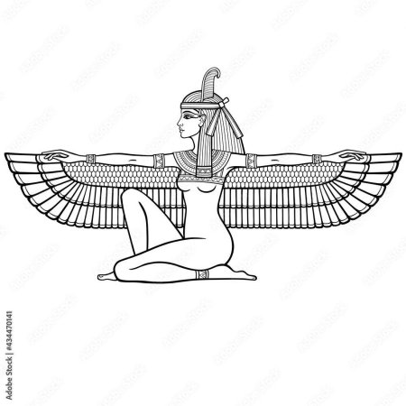 Богиня исида тату