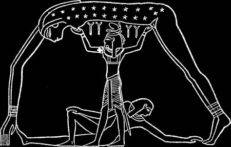 Египет богиня неба нут