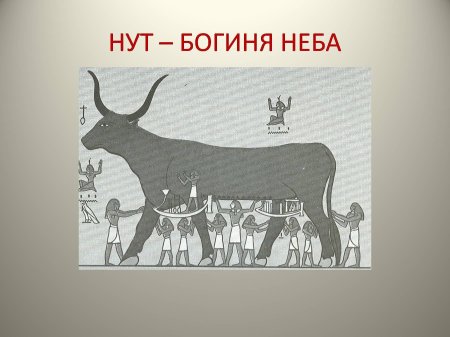 Египет богиня неба нут