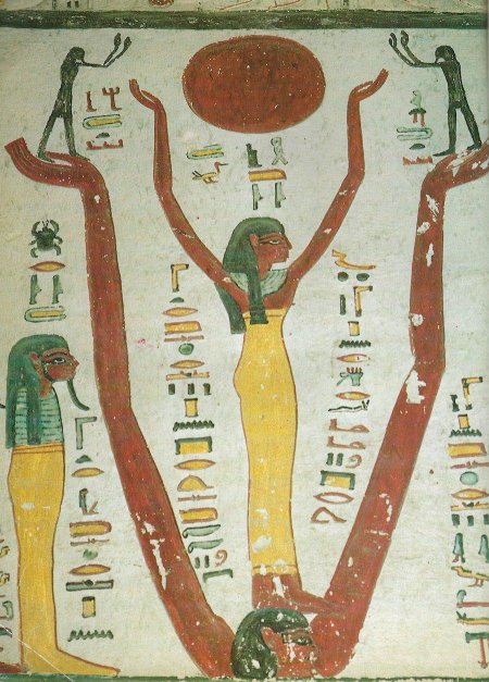 Бог ра на фресках древнего египта