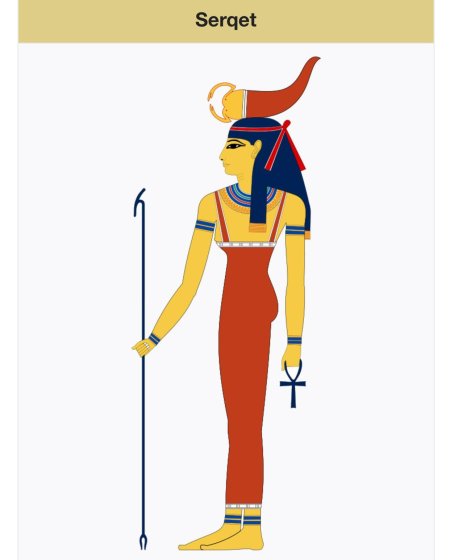 Селкет бог египта