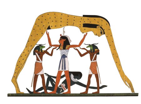 Бог нут в древнем египте