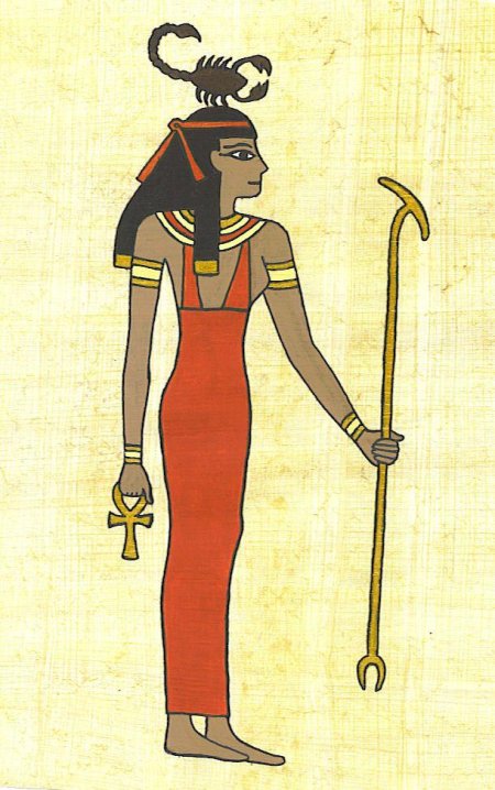 Нефтида богиня египта