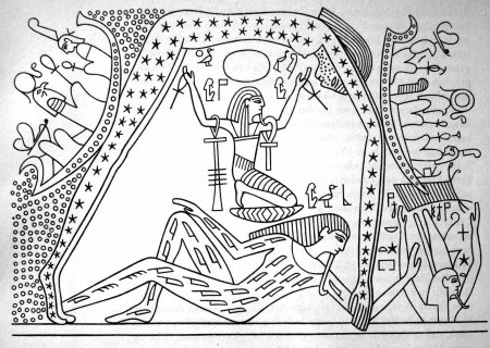 Боги древнего египта раскраска нут