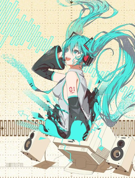 Аниме мику хатсуне