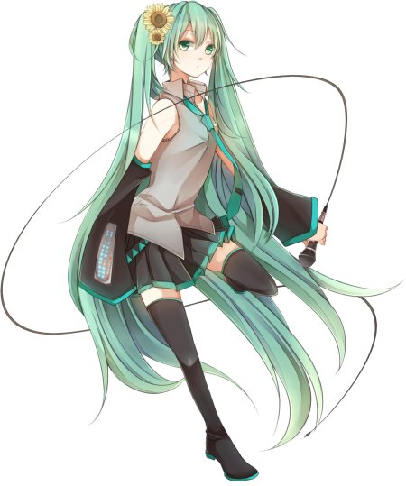 Мику хацунэ весь рост