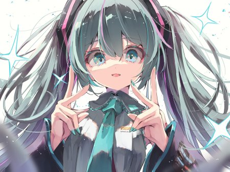 Радостная hatsune miku