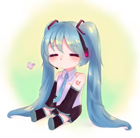 Мику хацунэ chibi