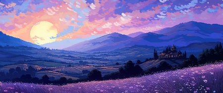 Лавандовое поле