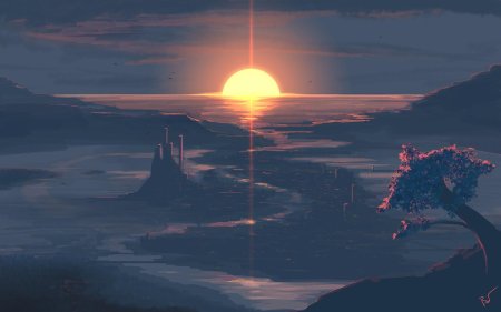 Закат фэнтези