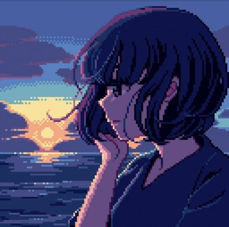 Пиксель арт человек