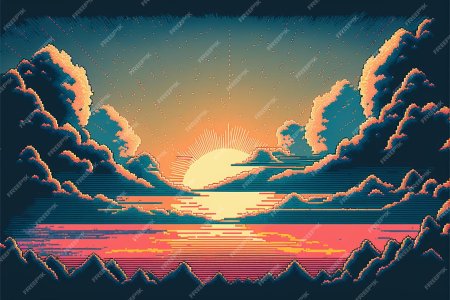 Пиксельные фоны