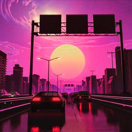 Synthwave retrowave
