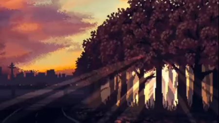 Пиксельные пейзажи