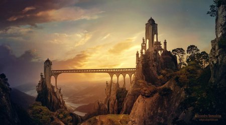 Замок fantasy castle