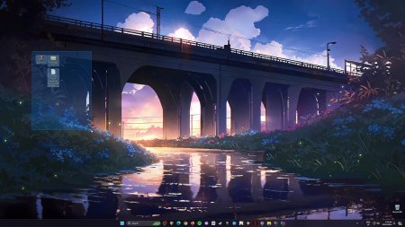 Пейзаж аниме