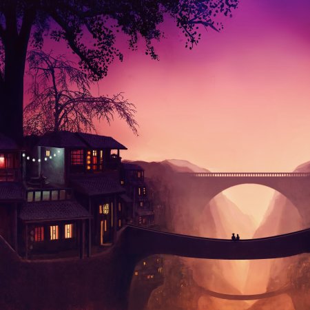 Аниме фон к