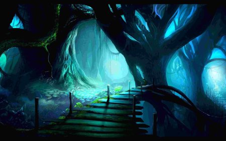 Фэнтези лес