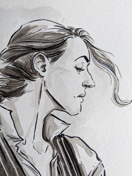 Скетчи лица