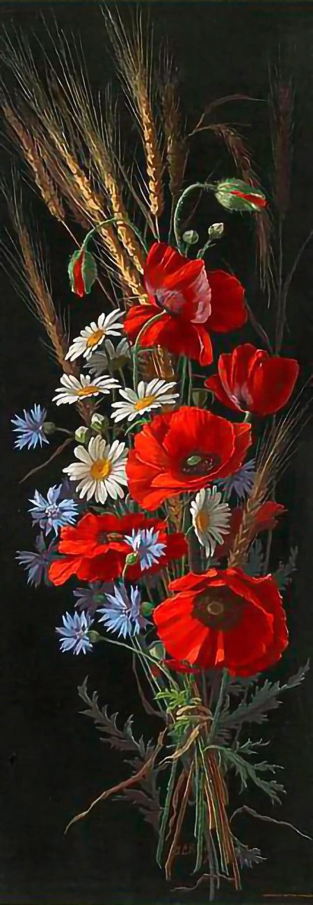 Цветок картина