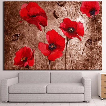 Картина с маками