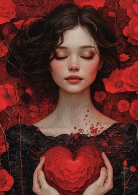 Иллюстрации девушек