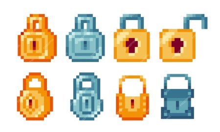 Замок пиксельный