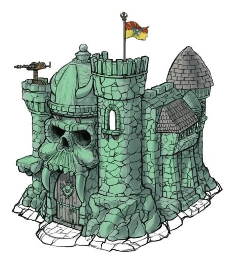 Grayskull castle he man