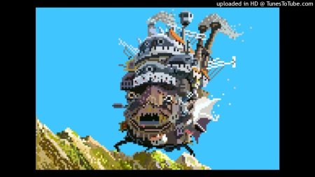 Ходячий замок хаула пиксель арт