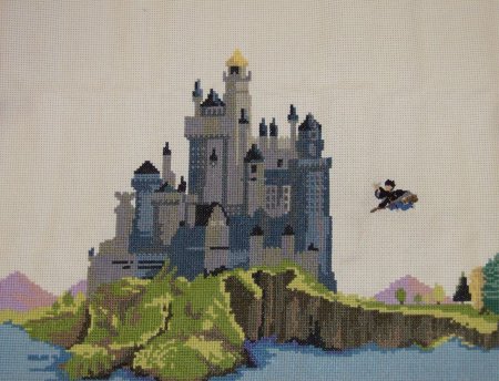 Вышивка крестом гарри поттер хогвартс