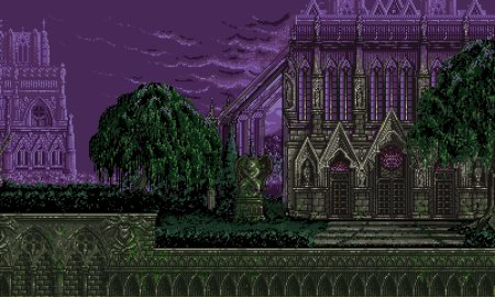 Пиксельный фон средневековье