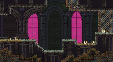 Пиксельный замок ассет