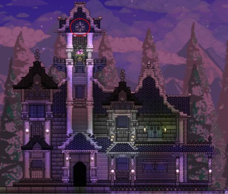 Terraria дом волшебника