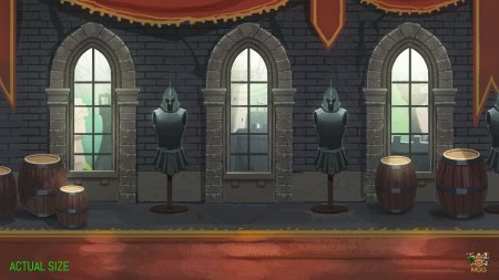 Замок интерьер