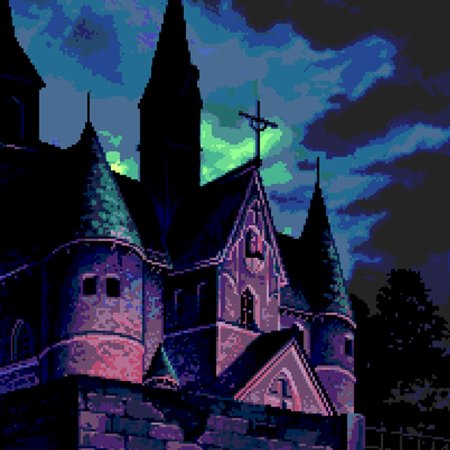 Пиксельные замки