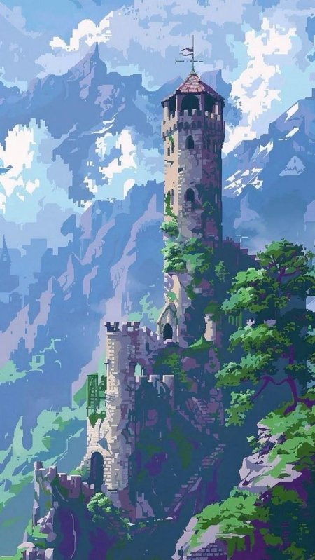 Арты пиксельные