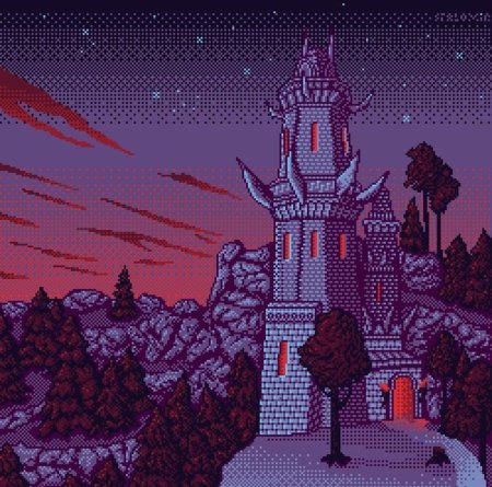 Castle pixel