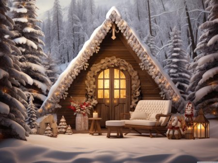 Новогодние домики