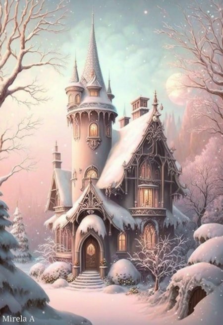 Замок сказочный