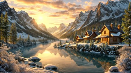 Зимние пейзаж